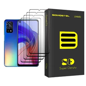 Somastel SD Glass MIX004 Screen Protector For Oppo A55 Pack Of 4