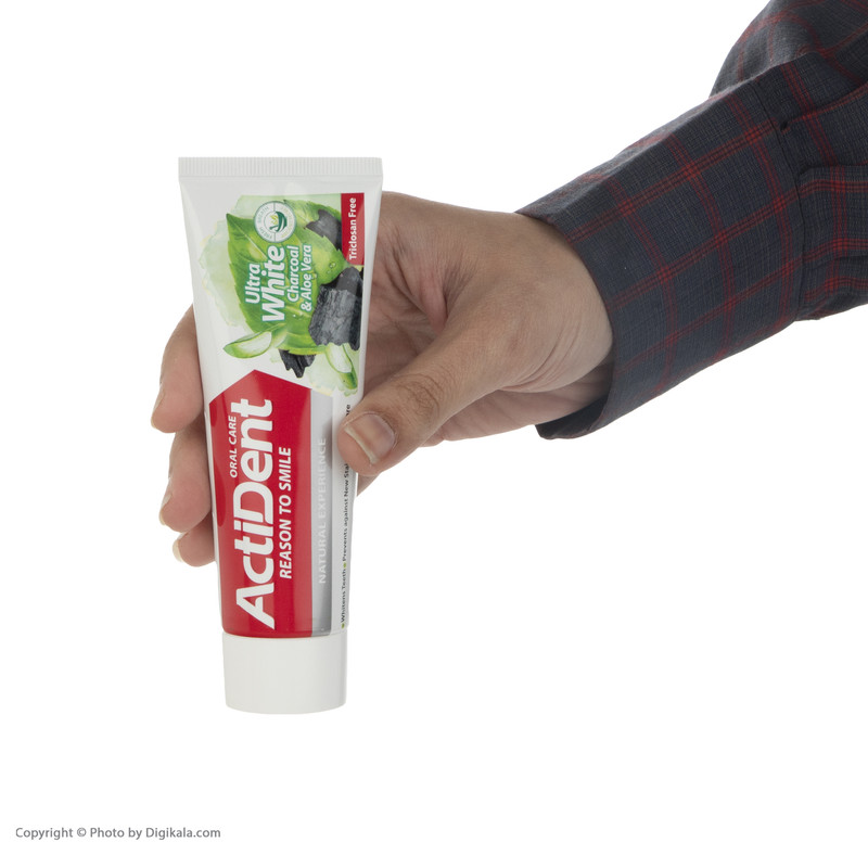 خمیر دندان اکتیدنت مدل Ultra White وزن 100 گرم