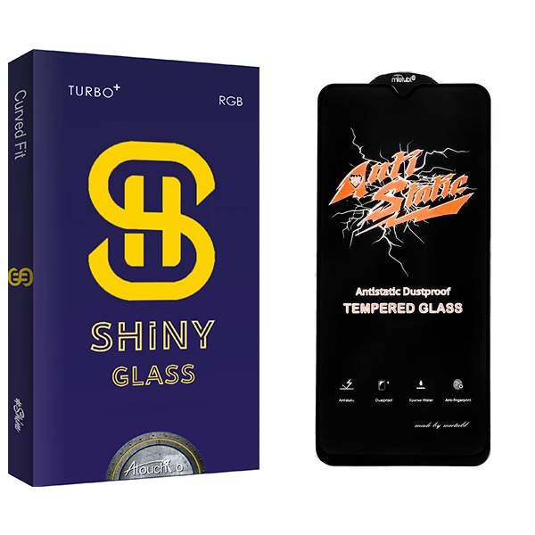 محافظ صفحه نمایش آتوچبو مدل Shiny Anti Static مناسب برای گوشی موبایل شیائومی Redmi 11 Prime