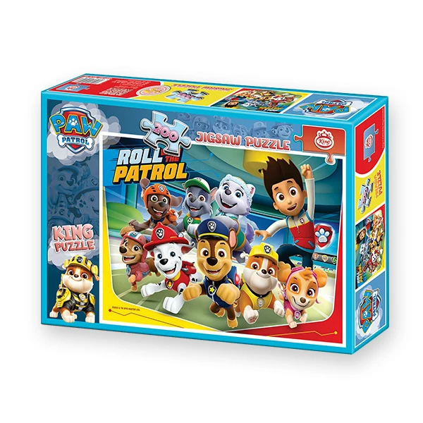 پازل 200 تکه کینگ مدل پاو پاترول PAW Patrol
