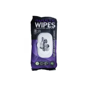 دستمال مرطوب بانیو مدل بانیو سالمندان ویتامین E و آلوئه ورا بسته 96 عددی