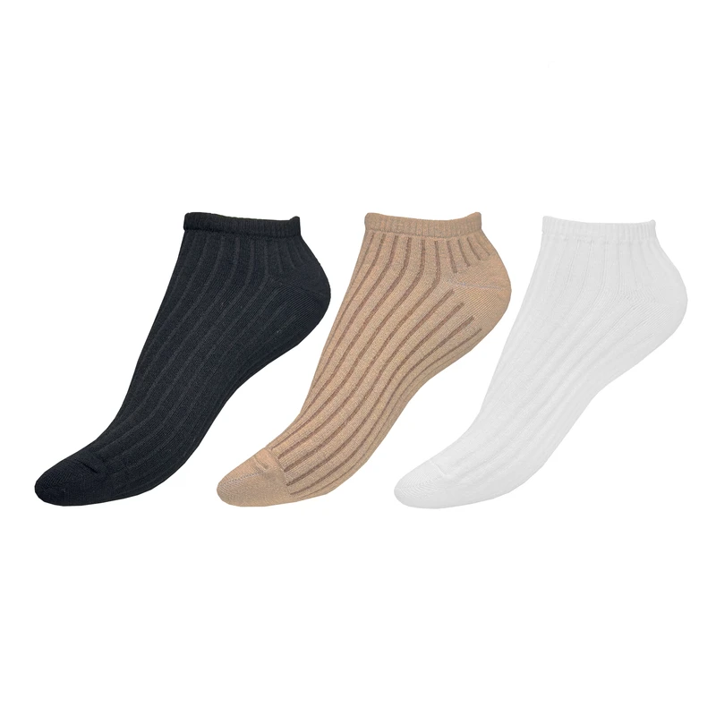 جوراب زنانه مدل کبریتی کد w2-617 بسته 3 عددی