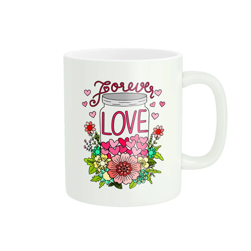 ماگ پادآفرین مدل عشق طرح Love کد PM035