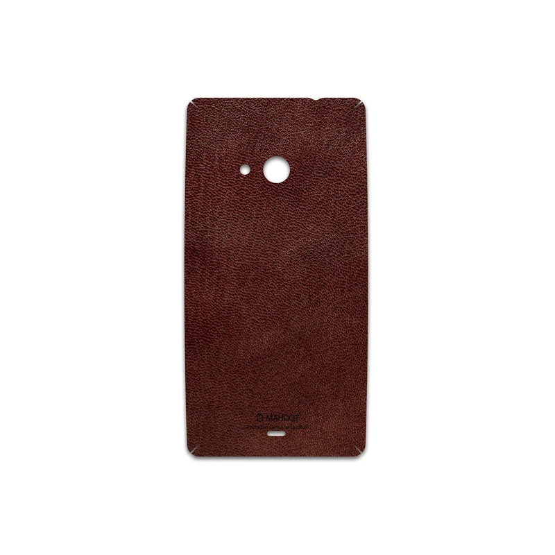 برچسب پوششی ماهوت مدل Natural-Leather مناسب برای گوشی موبایل مایکروسافت Lumia 535