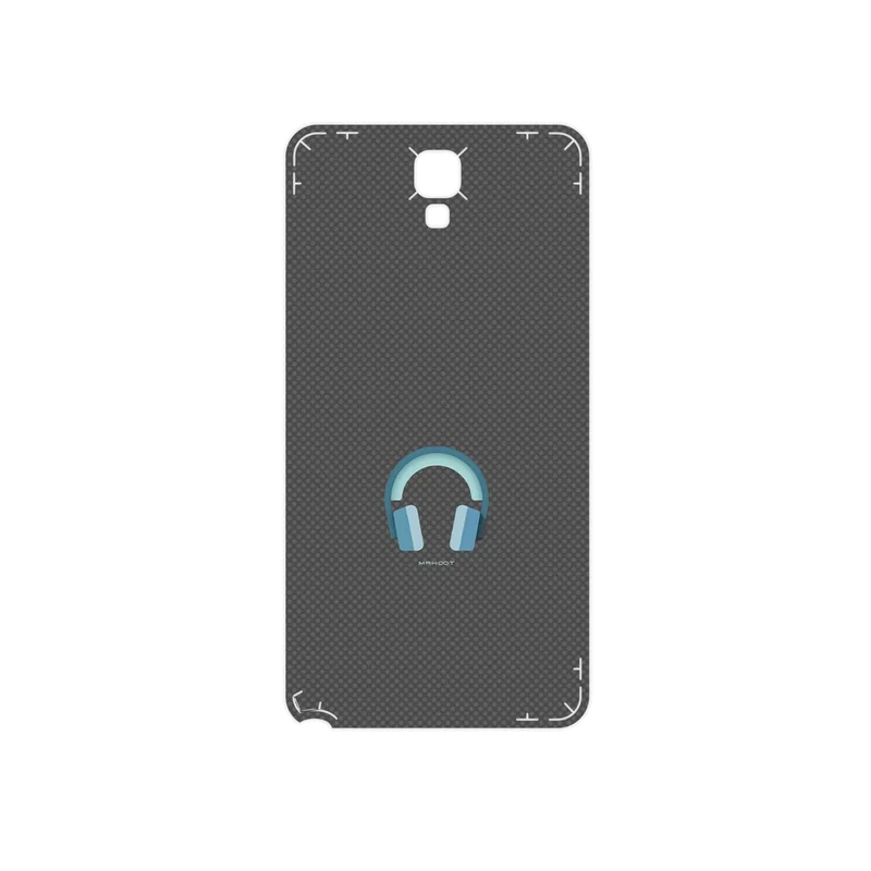 برچسب پوششی ماهوت مدل Minimal Headphone Icon مناسب برای گوشی موبایل سامسونگ Galaxy Note 3 Neo
