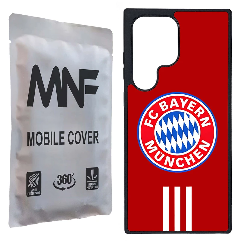 کاور ام ان اف طرح تیم Bayern Munich کد P-242 مناسب برای گوشی موبایل سامسونگ Galaxy S23 Ultra