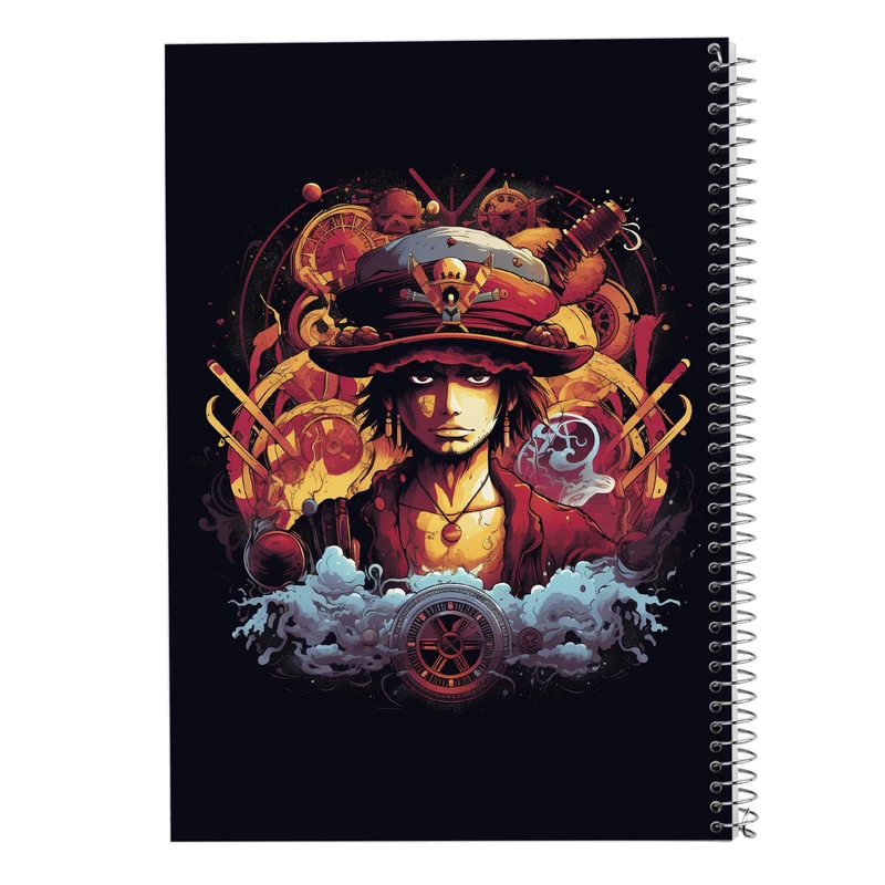 دفتر مشق 50 برگ مدوپد مدل وان پیس One Piece کد DF11682