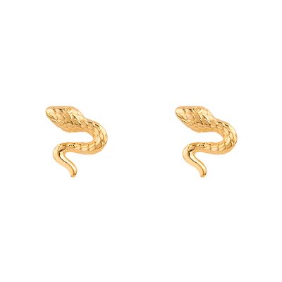 گوشواره میخی طلا 18 عیار زنانه کیا گالری مدل AE458