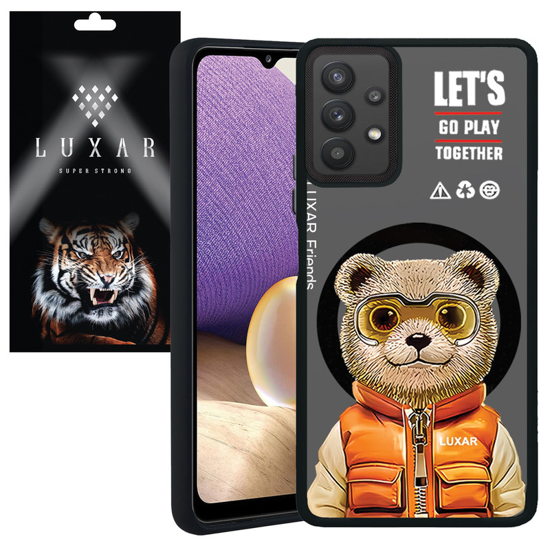 کاور لوکسار مدل Teady Bear مناسب برای گوشی موبایل سامسونگ Galaxy A52 4G / A52 5G / A52S