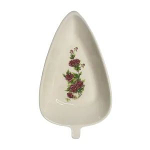 پیاله مدل برگ طرح گلسرخی