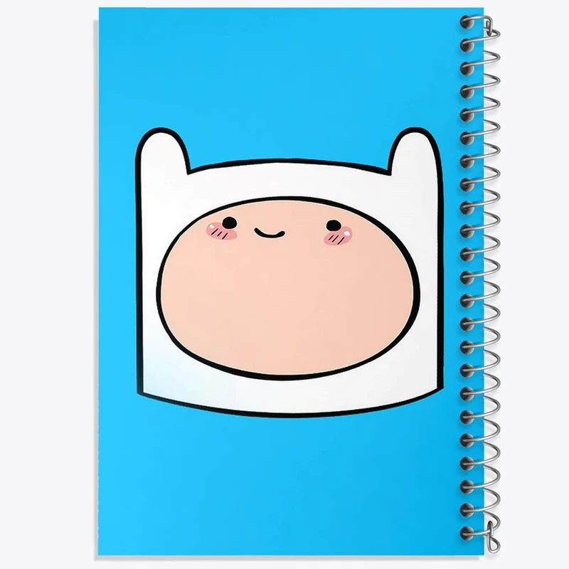 دفتر لیست خرید 50 برگ خندالو طرح فین وقت ماجراجویی Adventure Time کد 20815