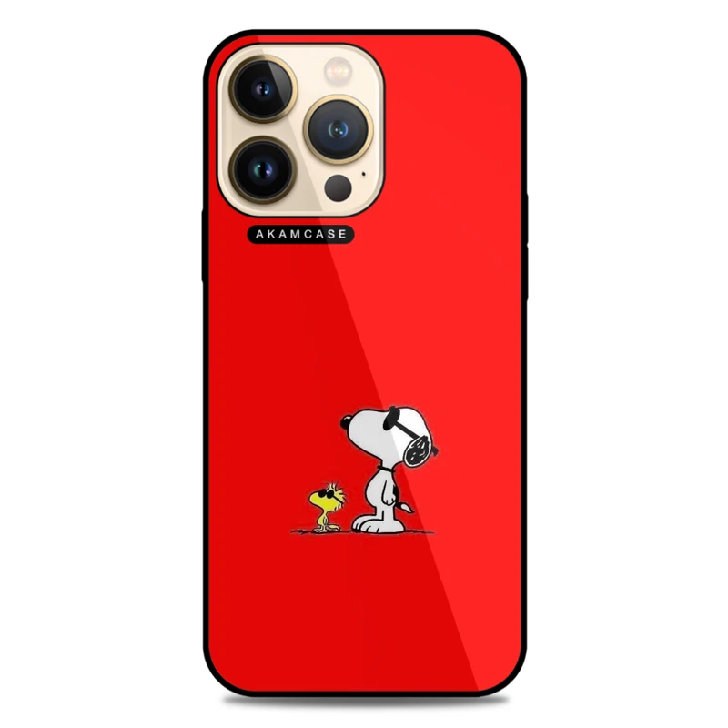 کاور آکام مدل AMC-WA13PRO-SNOOPY-40 مناسب برای گوشی موبایل اپل iPhone 13 Pro