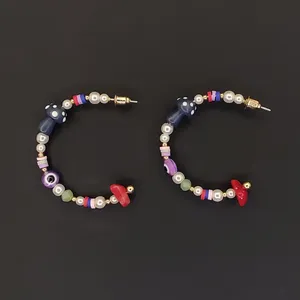گوشواره دخترانه سیکس مدل مهره ای