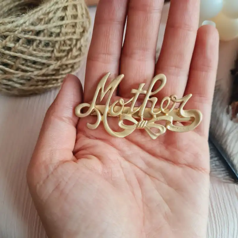 گیره مو زنانه مدل جمله انگلیسی