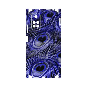 MAHOOT Purple Feather-FullSkin Cover Sticker for Xiaomi Redmi Note 11