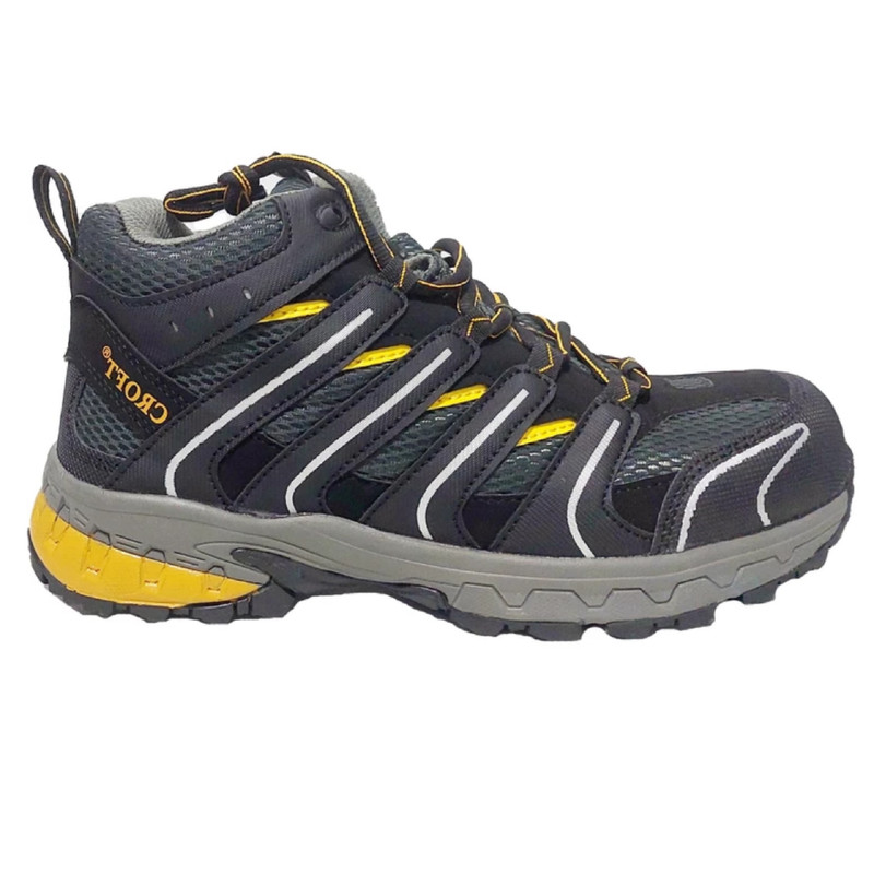کفش ایمنی کرافت مدل مهندسی اسپرت کد SH-57 (BLACK/GRAY)