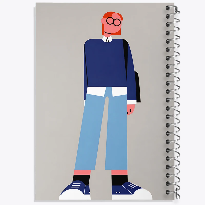 دفتر نقاشی 50 برگ خندالو طرح دخترانه کد F7332