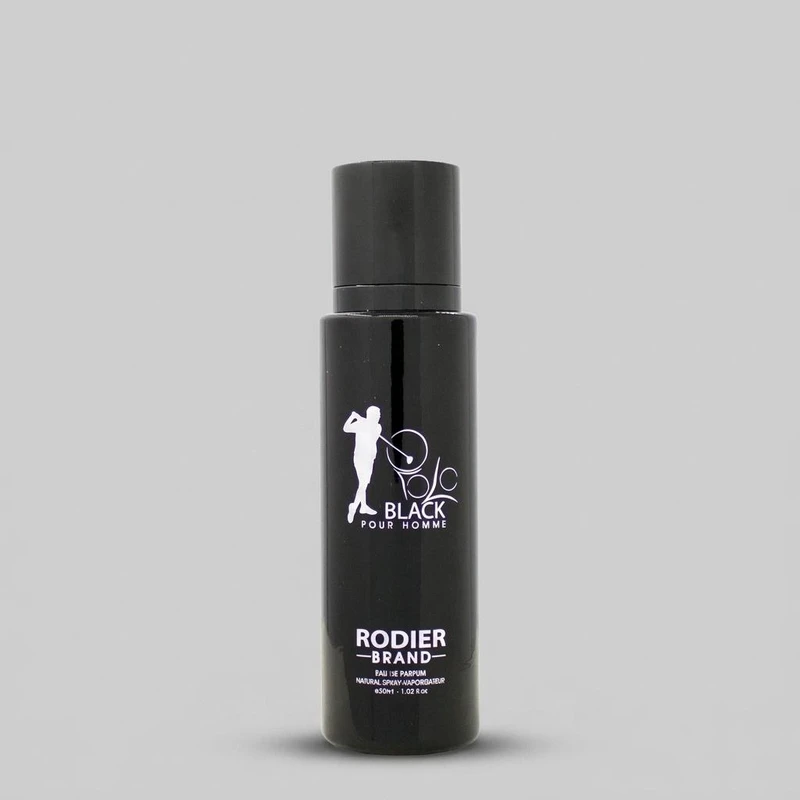 عطر جیبی مردانه رودیر مدل Polo Black حجم 30 میلی لیتر
