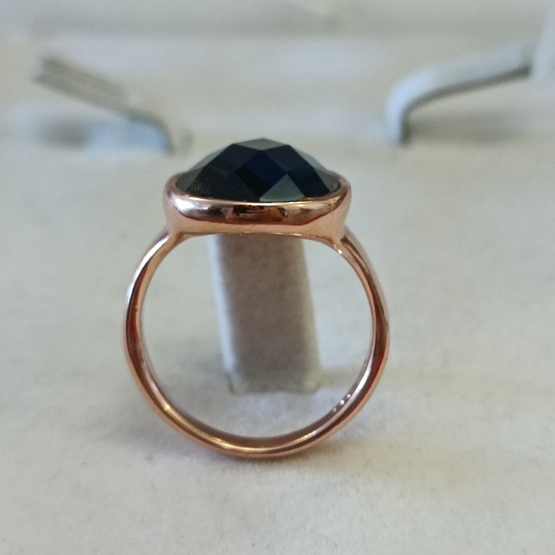 انگشتر زنانه مدل تک نگین