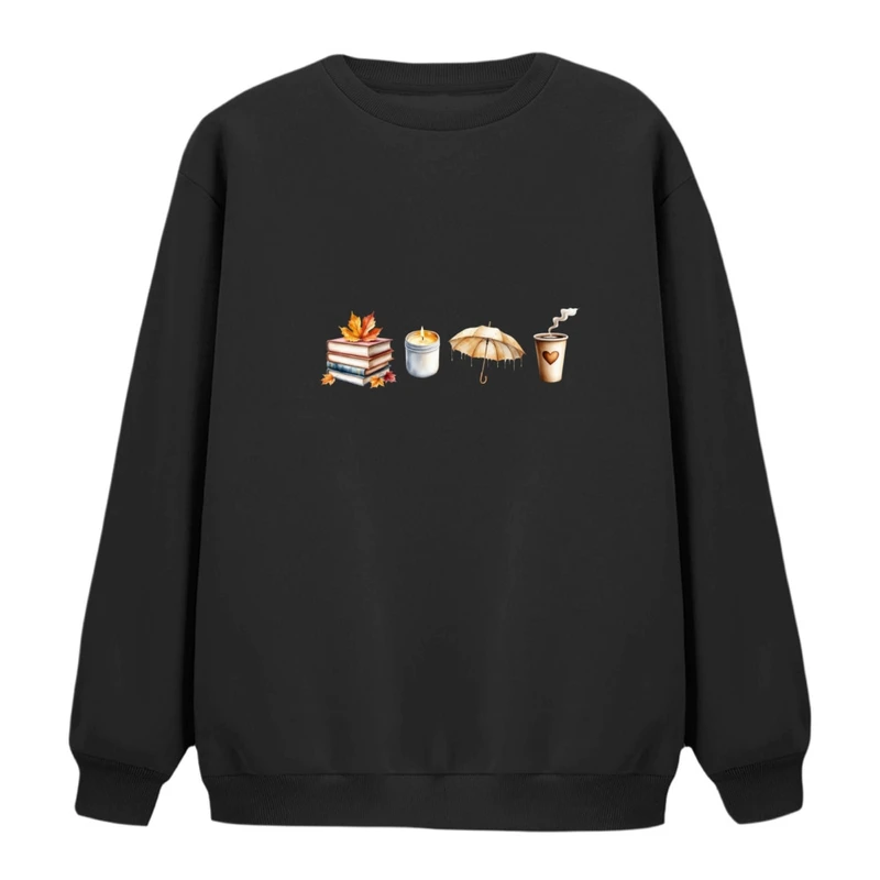 سویشرت زنانه مدل وایب پاییز 