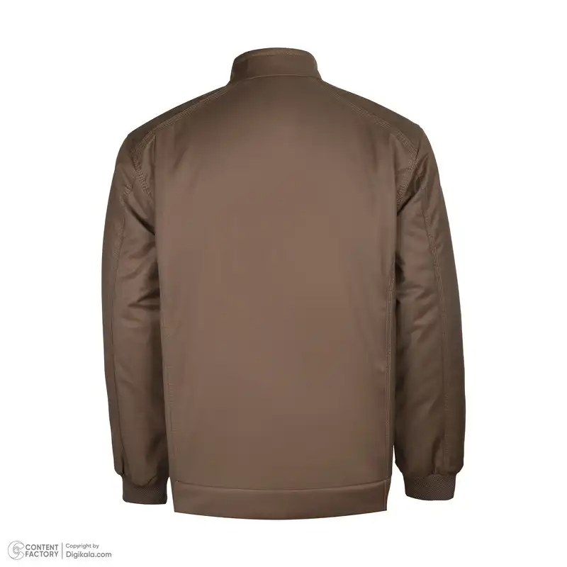 کاپشن مردانه دیورسو مدل کتان رنگ قهوه ای