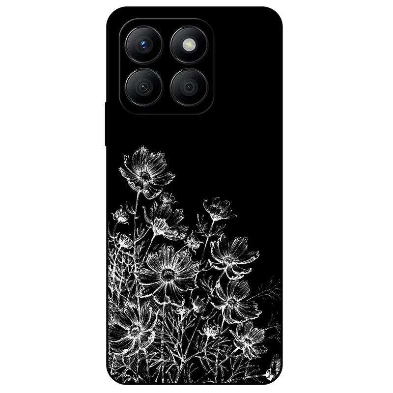 کاور مگافون طرح گل مدل 7274 مناسب برای گوشی موبایل آنر X8B     