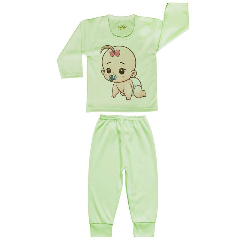 ست تی شرت و شلوار نوزادی کارانس مدل SBSG-3016