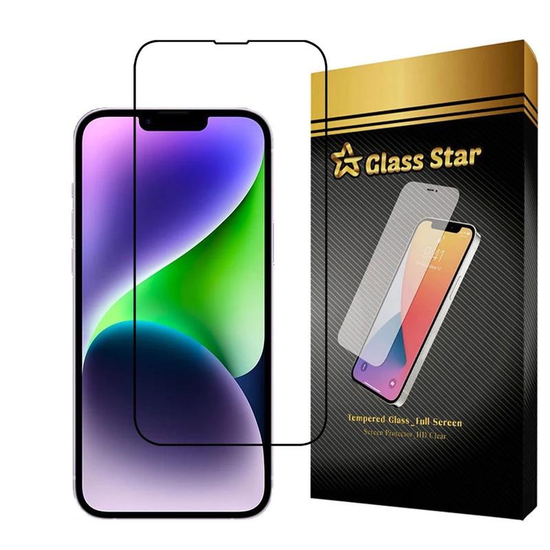 محافظ صفحه نمایش گلس استار مدل  FULPLUSS مناسب برای گوشی موبایل اپل iPhone 14 Plus