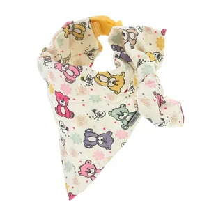 ست دستمال و قلاده گردنی و پاپیون سگ و گربه مدل TEDDY