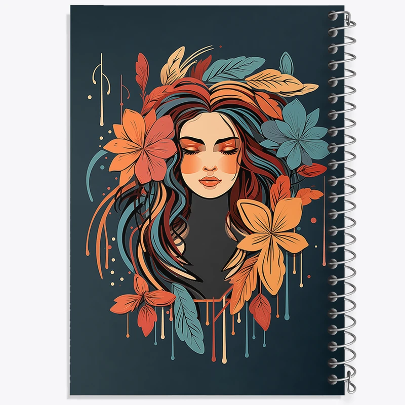 دفتر مشق 100 برگ خندالو طرح دخترانه کد N1622