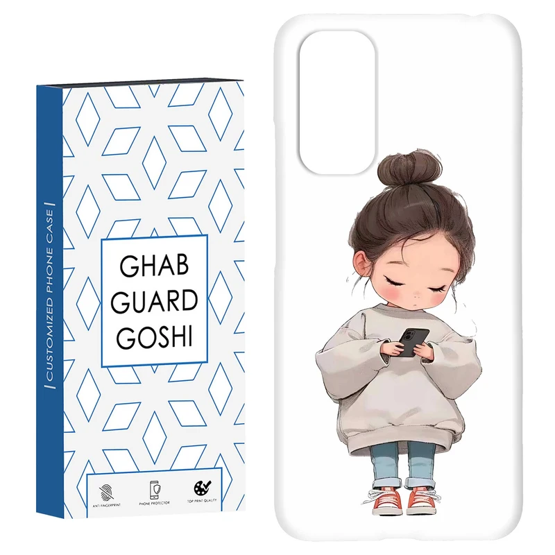 کاور قاب گارد گوشی طرح دختر ملوس کد Dimo-955 مناسب برای گوشی موبایل شیائومی Redmi Note 11 4G / Note 11S 4G