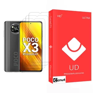 Coconut UD Ultra MIX003 Screen Protector For Xiaomi Poco X3 Pack Of 3