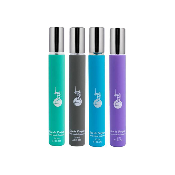 عطر جیبی دکلت مدل 267 حجم 15 میلی لیتر مجموعه 4 عددی