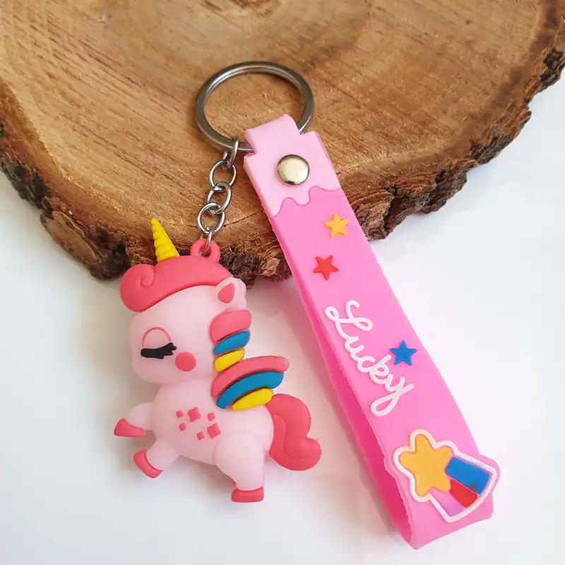 جاکلیدی مدل سیلیکونی طرح یونیکورن اسب تک شاخ و ستاره کد DB20