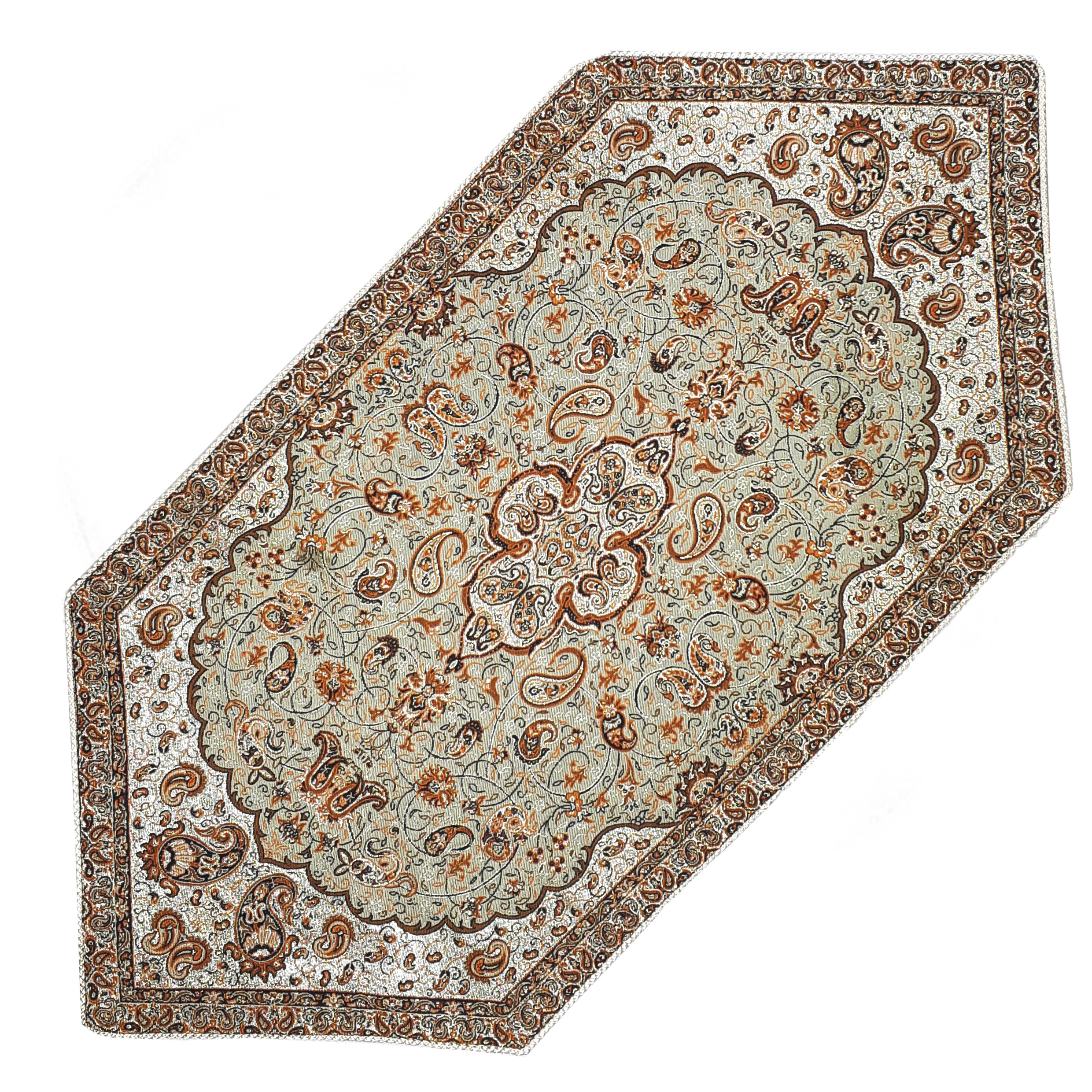 رومیزی ترمه مدل شاه عباسی کد KR90