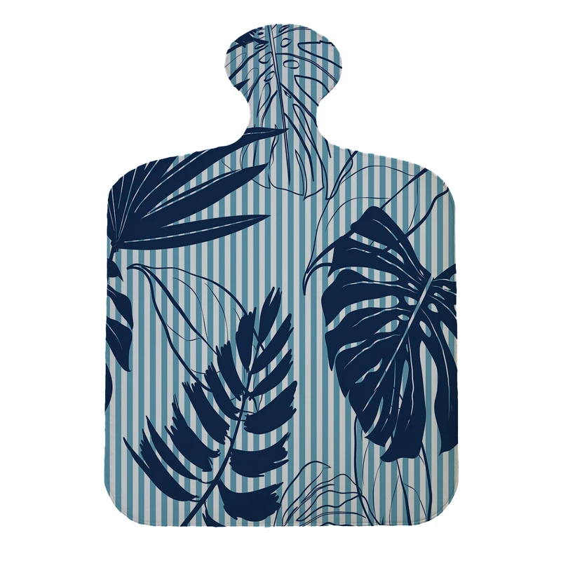 پادری مدل تخته گوشت طرح برگ کد 9161 سایز 110×80 سانتی متر