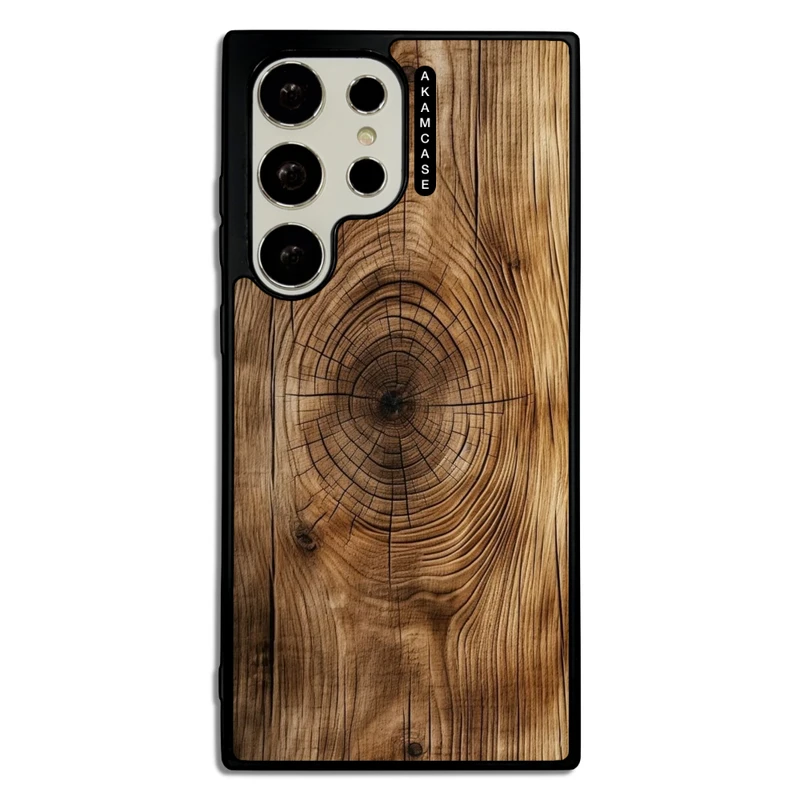 کاور آکام مدل AMC-WSGS23U-WOOD-3 مناسب برای گوشی موبایل سامسونگ Galaxy S23 Ultra