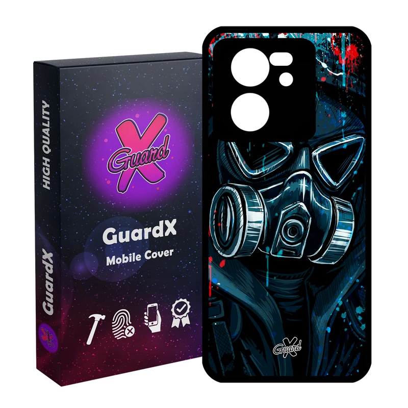 کاور گارد ایکس طرح Mask مدل Glass10170 مناسب برای گوشی موبایل شیائومی 13T/13T Pro/Redmi K60 Ultra