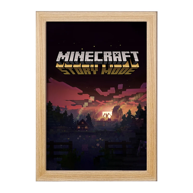 تابلو خندالو مدل ماینکرافت کد F239