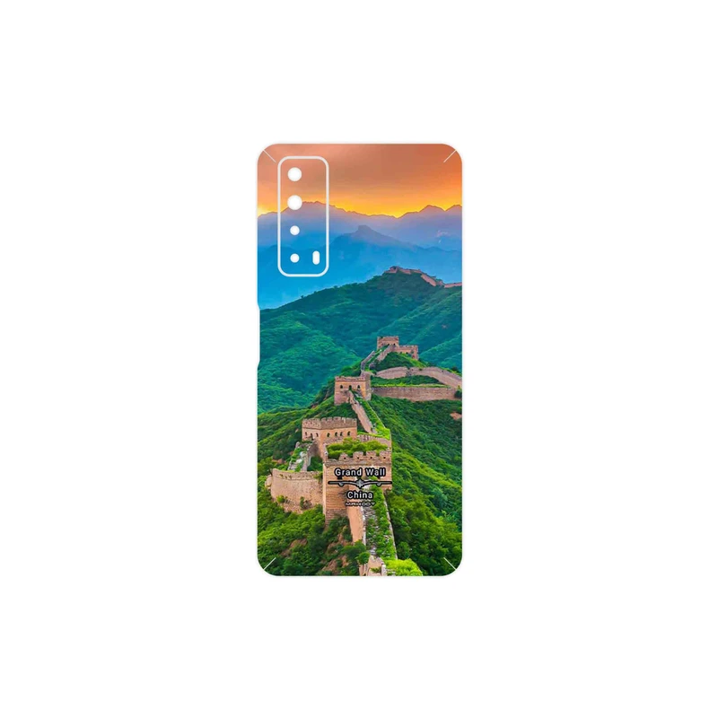 برچسب پوششی ماهوت مدل China Grand Wall مناسب برای گوشی موبایل هوآوی Y7a