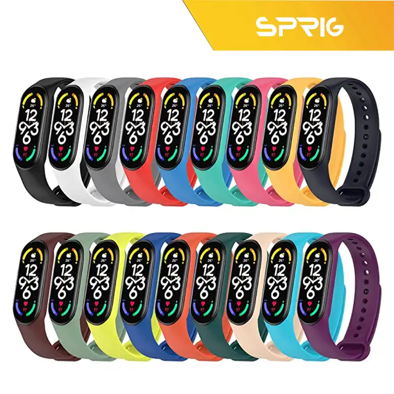 بند اسپریگ مدل Sic مناسب برای ساعت هوشمند شیائومی Mi Band 7