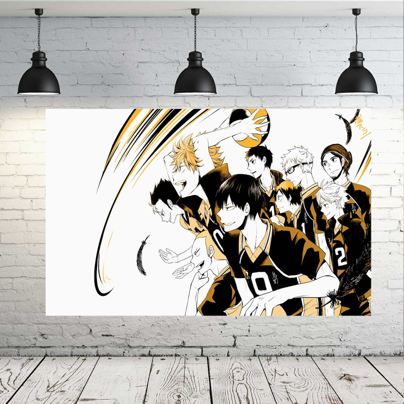 پوستر دیواری طرح انیمه هایکیو - Haikyu مدل SDP1204