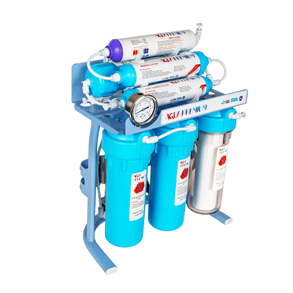 دستگاه تصفیه کننده آب آکواپرمیوم مدل A7ORP7-BL-TP