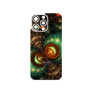 MAHOOT Mathematical Geometric Shape 3 Cover Sticker for Apple iPhone 15 Pro Max