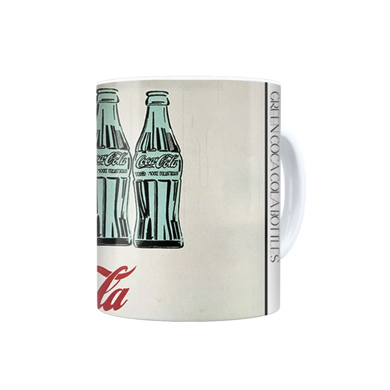 ماگ ترمه طراحان ایده مدل بطری های سبز کوکا کولا از وارهول کد art0837