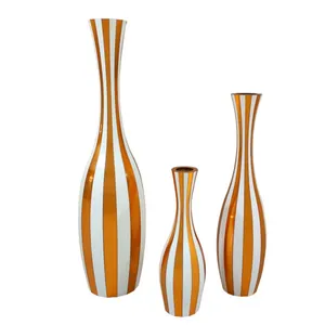 گلدان دکوری مدل S150 مجموعه 3 عددی 