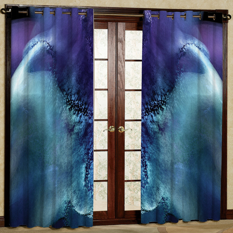  پرده مدل طرح دار مخمل پانچی کد 2348 سایز 140x280 سانتی متر