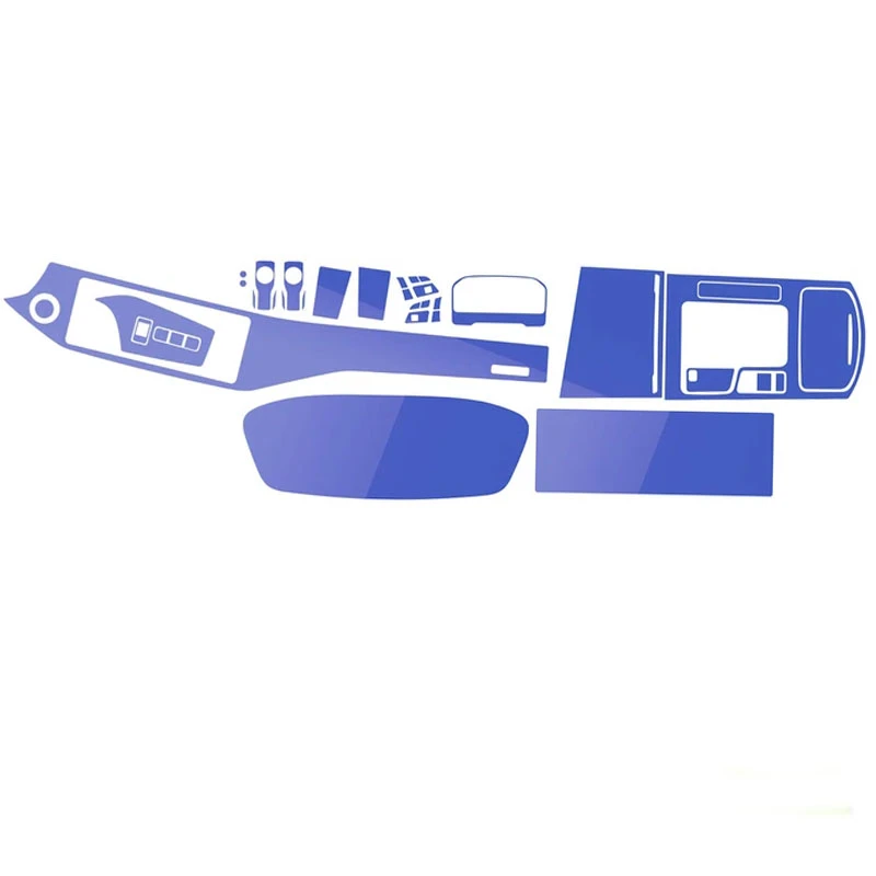 گلس محافظ مانیتور و کنسول خودرو چیکال مدل V-262 مناسب برای بهمن Dignity Prime مجموعه 9 عددی