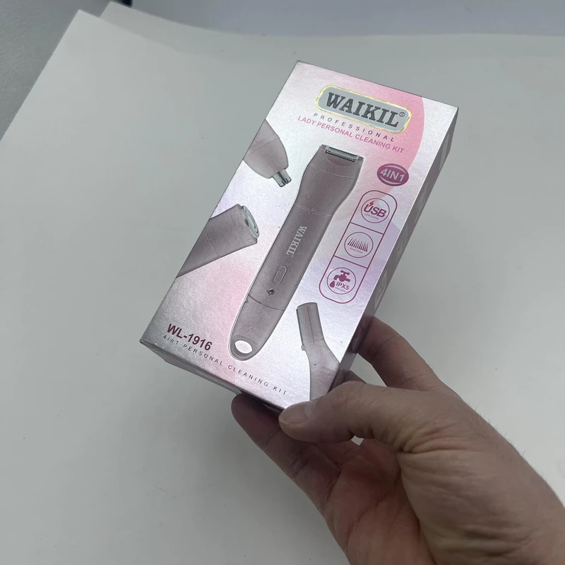 عکس شماره 12 : ست اصلاح موی بدن بانوان وایکیل مدل wl-1916