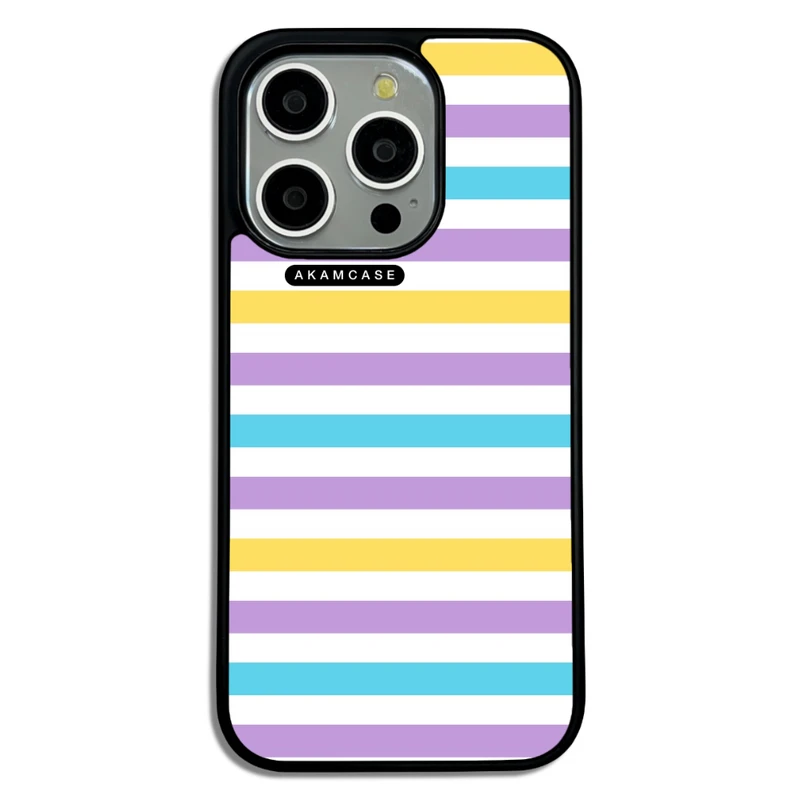 کاور آکام مدل AMC-WA15PRO-PASTEL PATTERN7 مناسب برای گوشی موبایل اپل iPhone 15 Pro